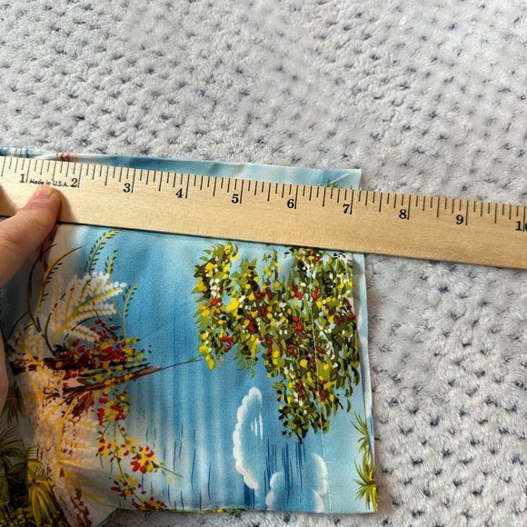 RJC Shirt Mens 10 Hawaiian Paradise Island Vacation Button Front Short Sleeve - Picture 8 of 11